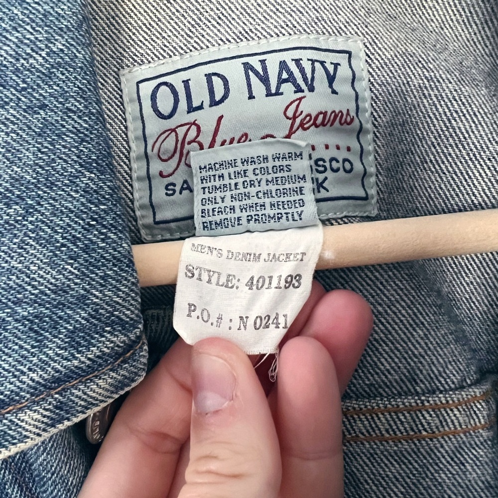 Vintage Old Navy Denim Trucker Jacket - Picture 4 of 9